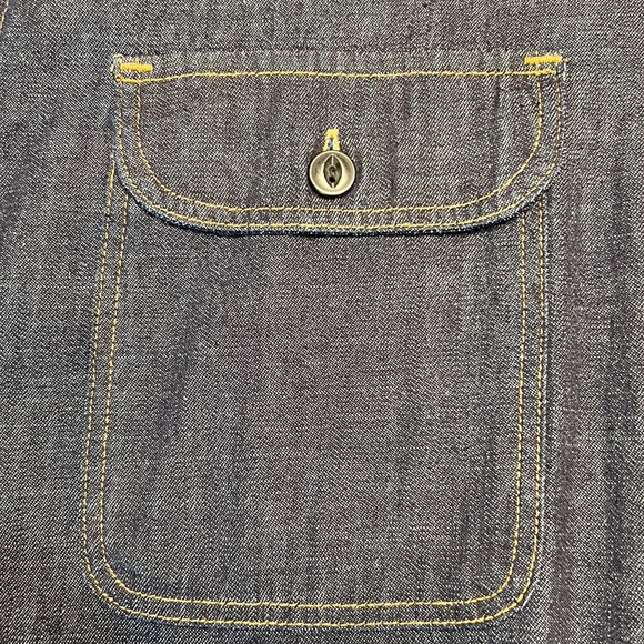 H&M LOGG Jean Button Down Shirt Size XL - Picture 4 of 7